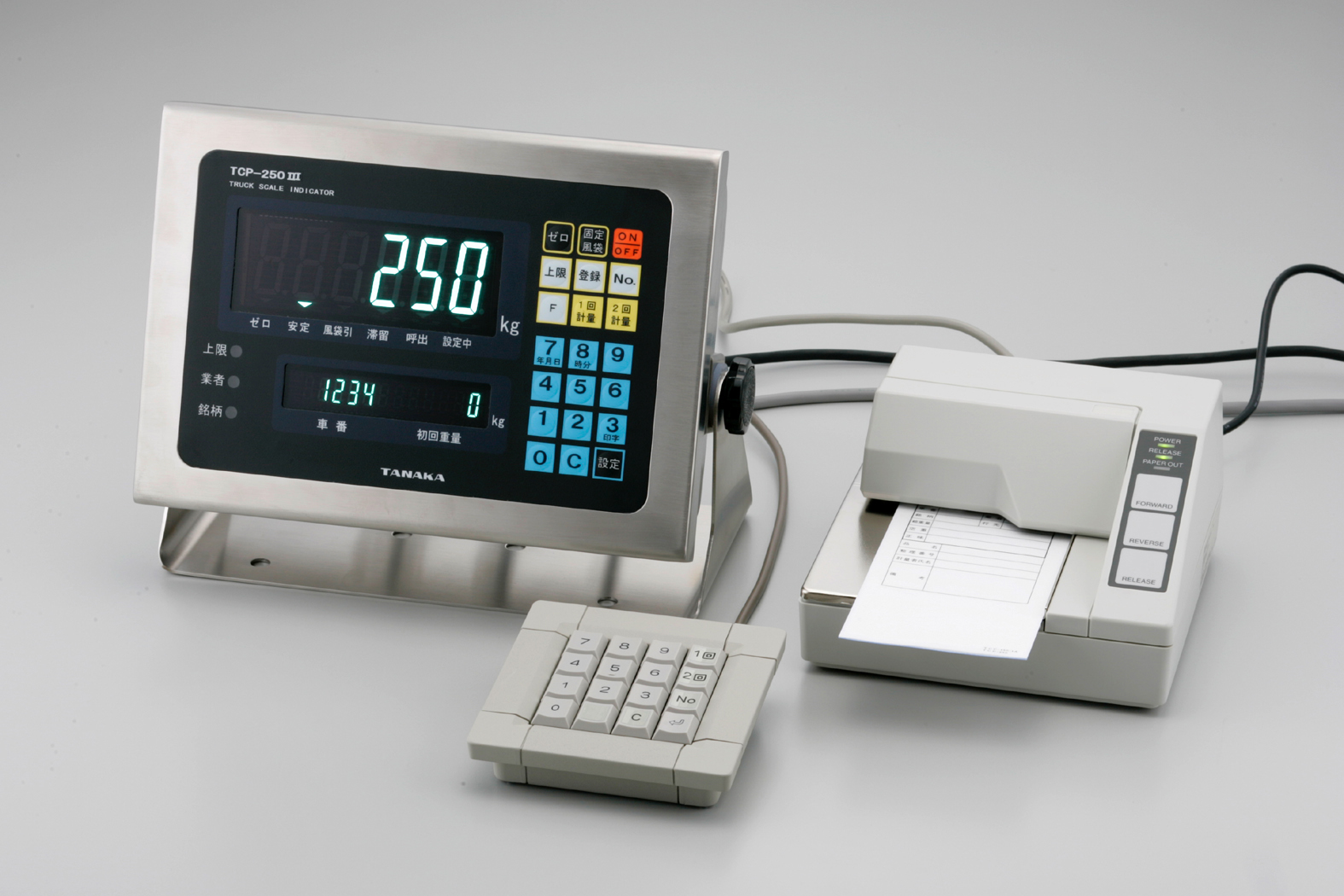 TCP-250Ⅲ – 株式会社田中衡機工業所