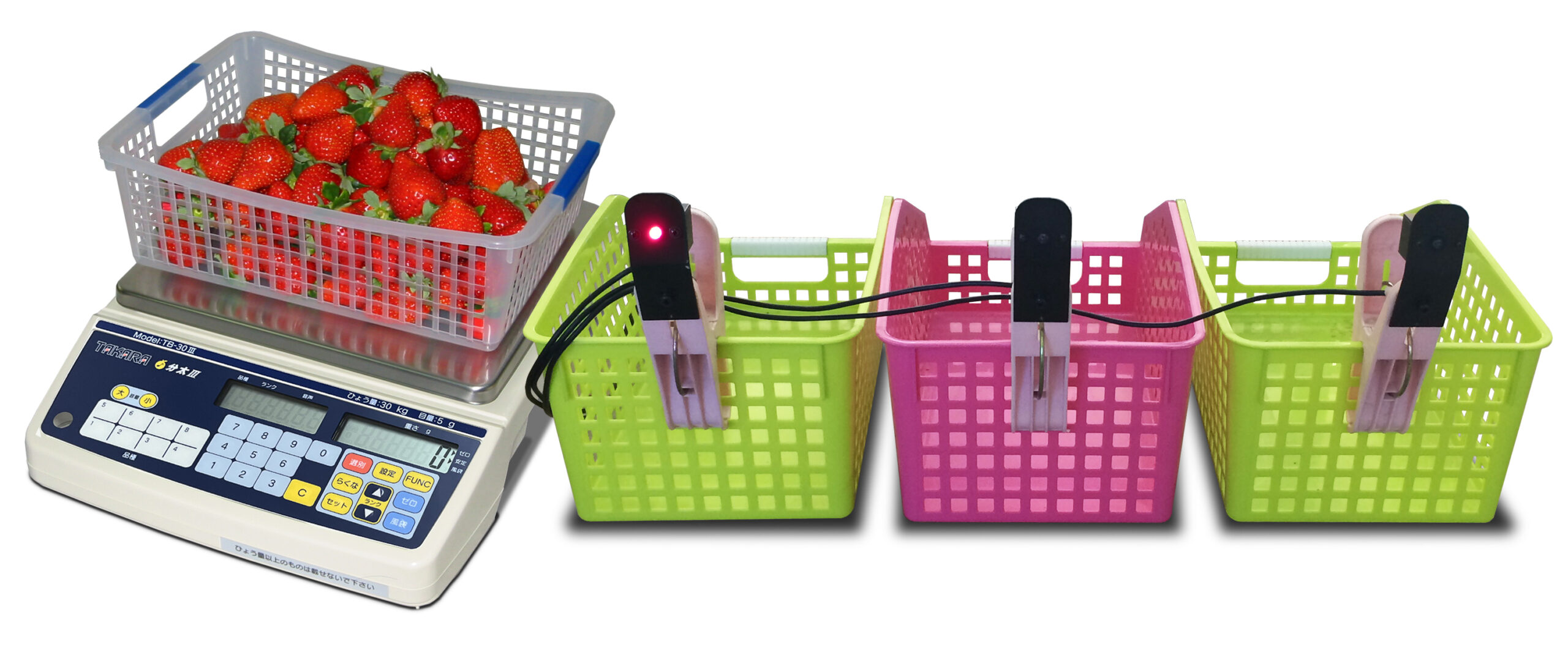 オプションのライトの使用例